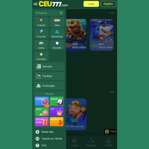 Jogue e Ganhe com os Melhores Jogos da CEU777