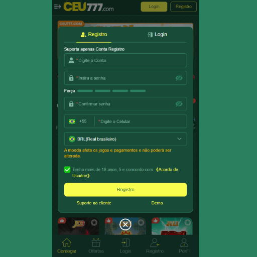 Figura 2 do login da CEU777